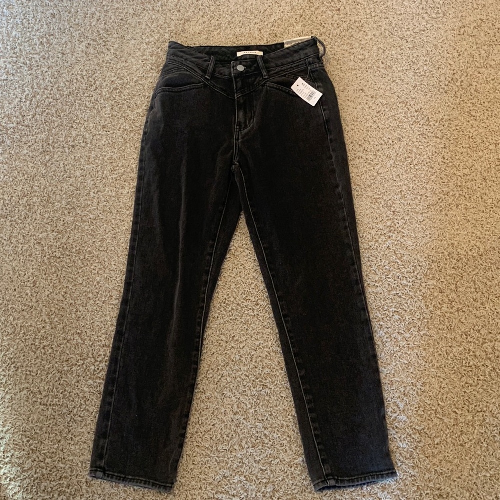 NWT PacSun Black Mom Jeans - 24 - Size 2/XS/S